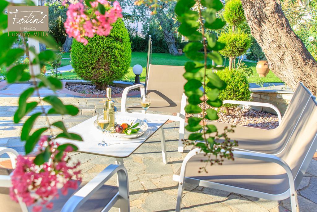 Luxury Villa Fotini Thásos Exterior foto