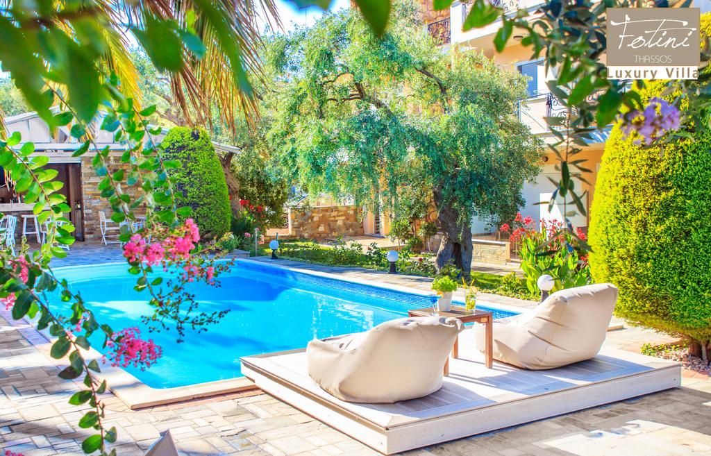 Luxury Villa Fotini Thásos Exterior foto